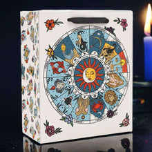 Sun and Moon Zodiac Designs Gift Bag with Astrological Signs Gift Bag Sil Quirky Turkey Gifts