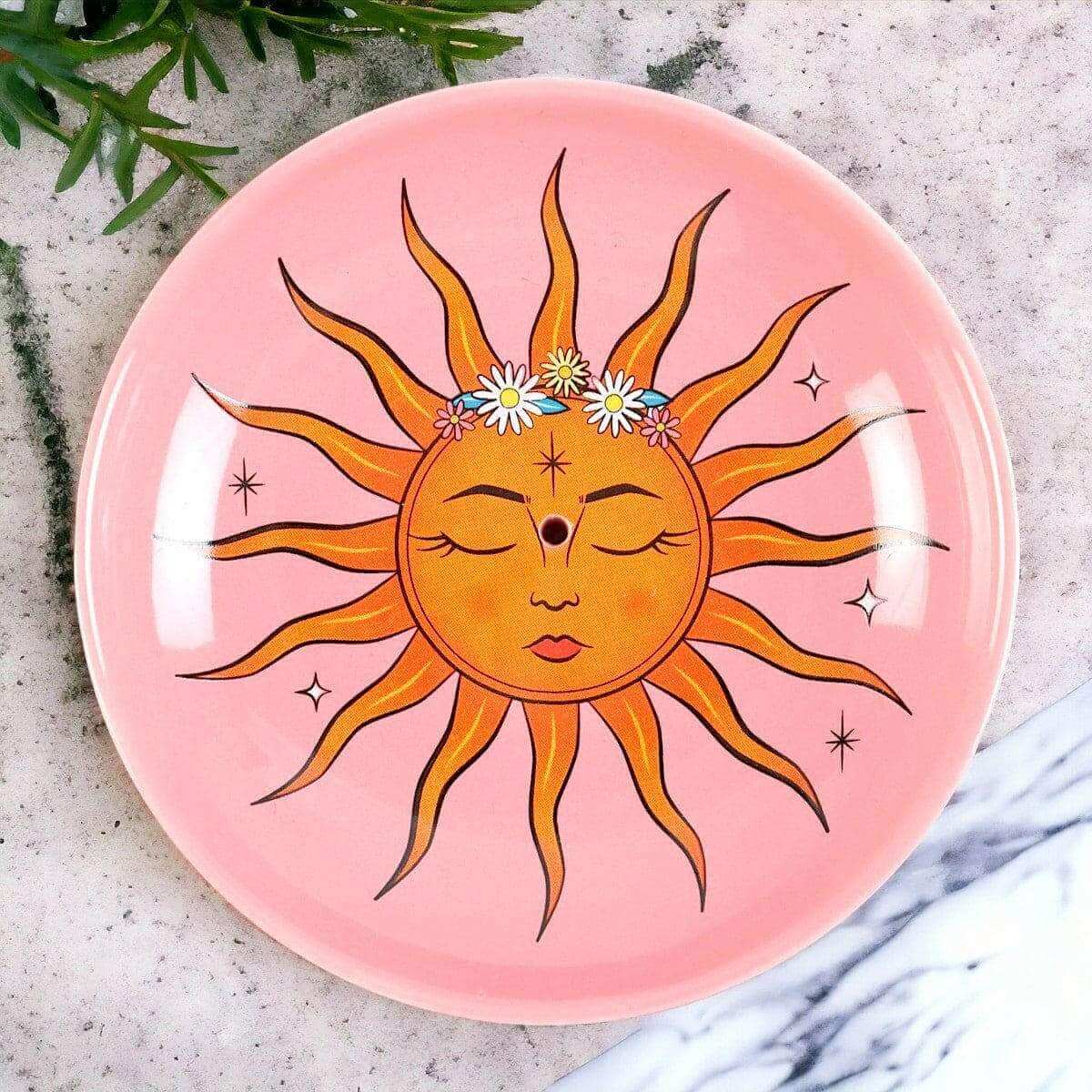 Sun Celestial Incense Holder, The Sun Tarot Card Design Incense Holders Spirit of equinox Quirky Turkey Gifts