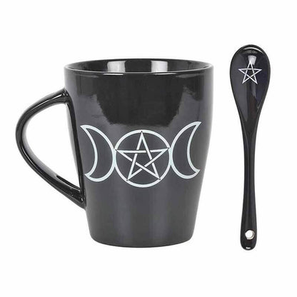 Witches Brew Morning Potion Hocus Pocus Mugs with Spoons Mugs & Cups Spirit of equinox Quirky Turkey Gifts