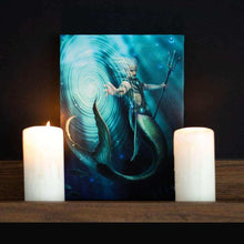 Water Element Wizard Merman Canvas Wall Art Print by Anne Stokes Wall Art's Anne Stokes Quirky Turkey Gifts