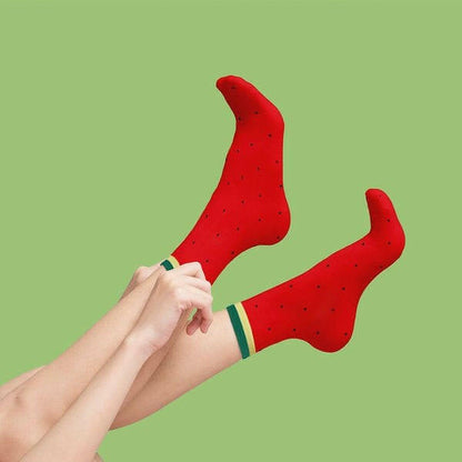 Watermelon Colourful Socks In Fruit Themed Packaging Novelty Socks Luckies Quirky Turkey Gifts