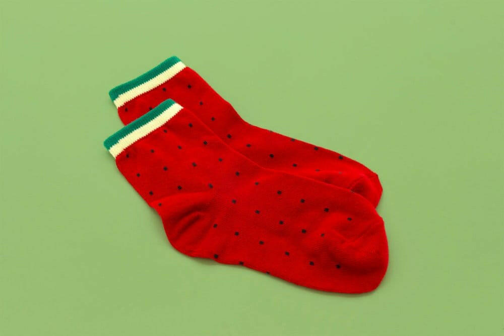 Watermelon Colourful Socks In Fruit Themed Packaging Novelty Socks Luckies Quirky Turkey Gifts