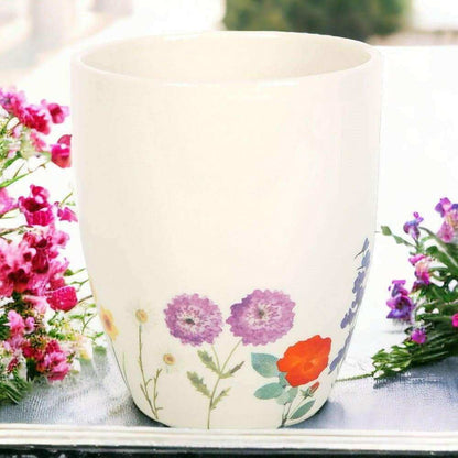 Wildflower Ceramic Plant Pot Pots & Planters Jones Home & Gifts Quirky Turkey Gifts