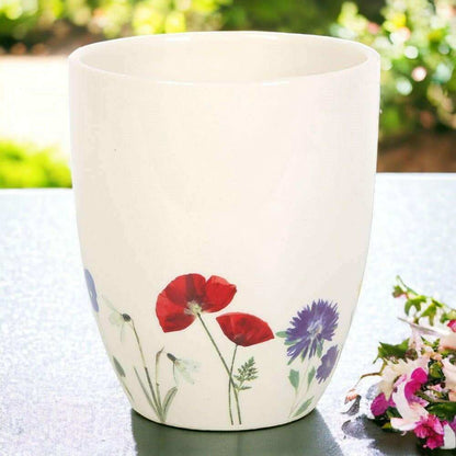 Wildflower Ceramic Plant Pot Pots & Planters Jones Home & Gifts Quirky Turkey Gifts