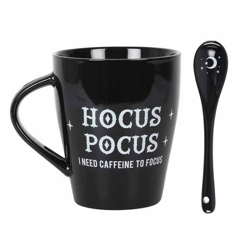 Witches Brew Morning Potion Hocus Pocus Mugs with Spoons Mugs & Cups Spirit of equinox Quirky Turkey Gifts
