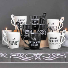 Witches Brew Morning Potion Hocus Pocus Mugs with Spoons Mugs & Cups Spirit of equinox Quirky Turkey Gifts