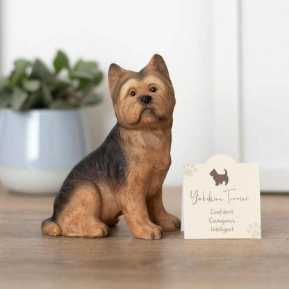 Yorkshire Terrier Dog Ornament with Sentiment Card & Gift Box Home & Garden Jones Home & Gifts Quirky Turkey Gifts